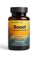 NutraOlyza Boost – Natural Testosterone & Performance Support (90 Capsules)