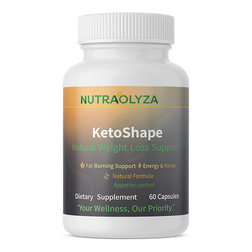 NutraOlyza KetoShape – Natural Weight Loss Support